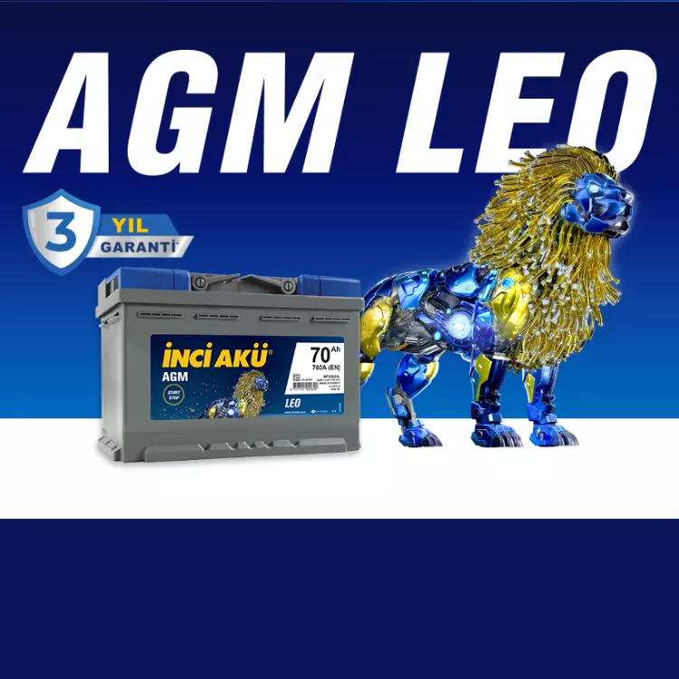 İnci Start Stop AGM LEO Akü