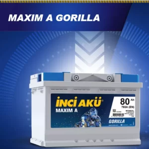 İnci MAXIM A Gorilla Akü - Gaziantep Akü Market’te!